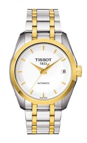 Tissot Couturier Automatic Ladies Two Tone